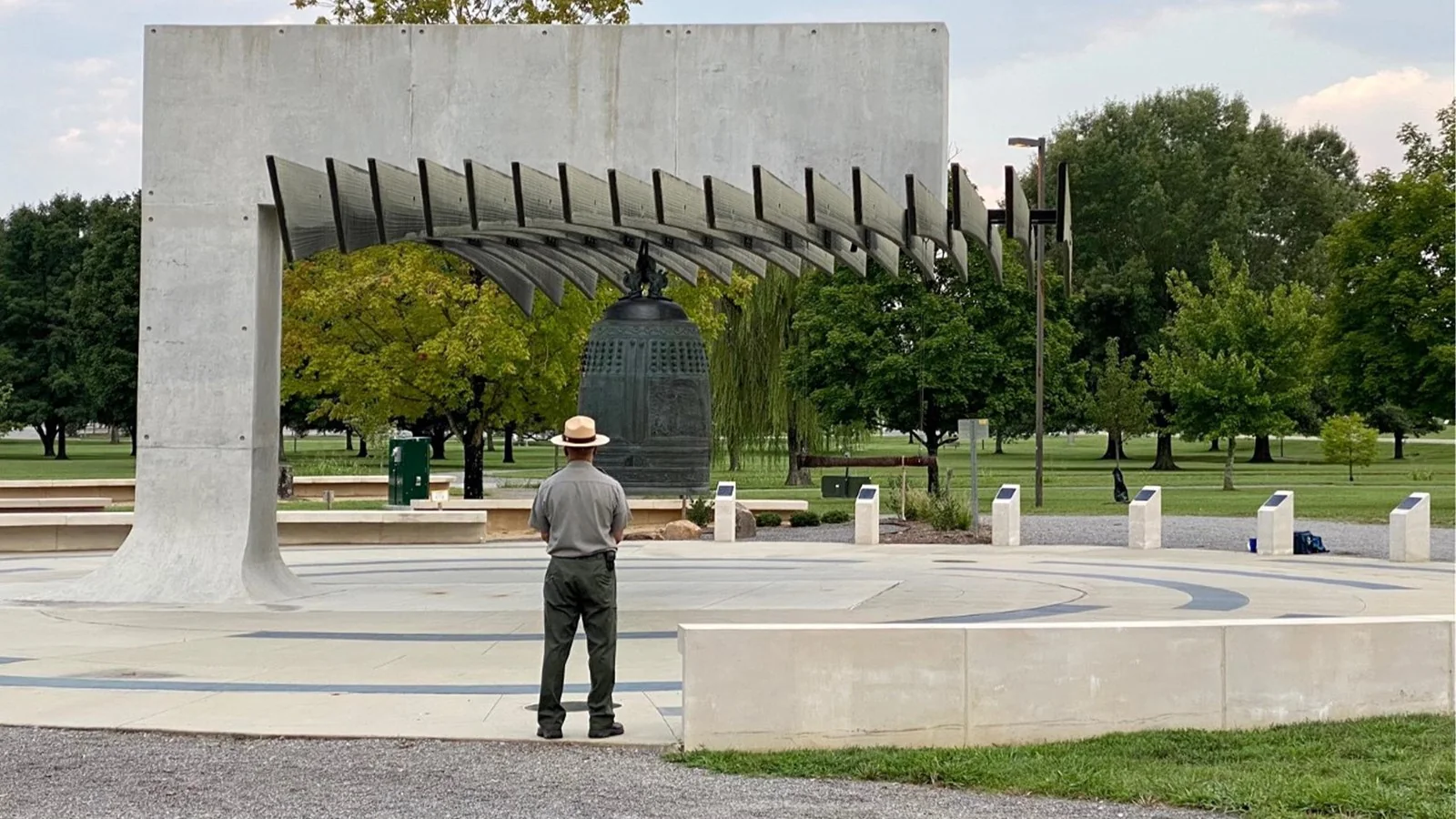 International Friendship Bell at A.K. Bissell Park, Oak Ridge, Tennessee