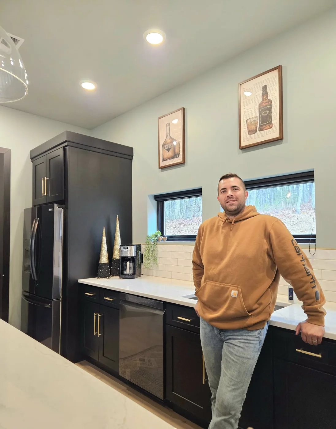 Dan LeClair, construction team